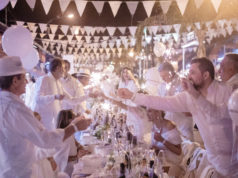 Le Dîner en Blanc en el Puerto de Frutos