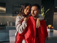 Messi y Antonella by Adidas Essentials