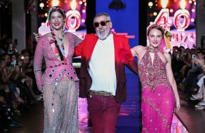 Benito Fernández celebró sus 40 años en la moda en el Argentina Fashion Week